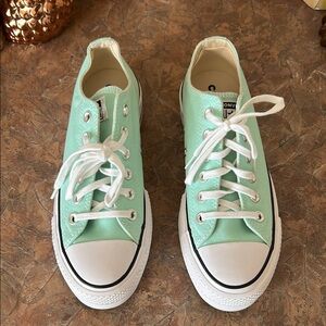 Converse All Star Women's Mint Green Sneakers